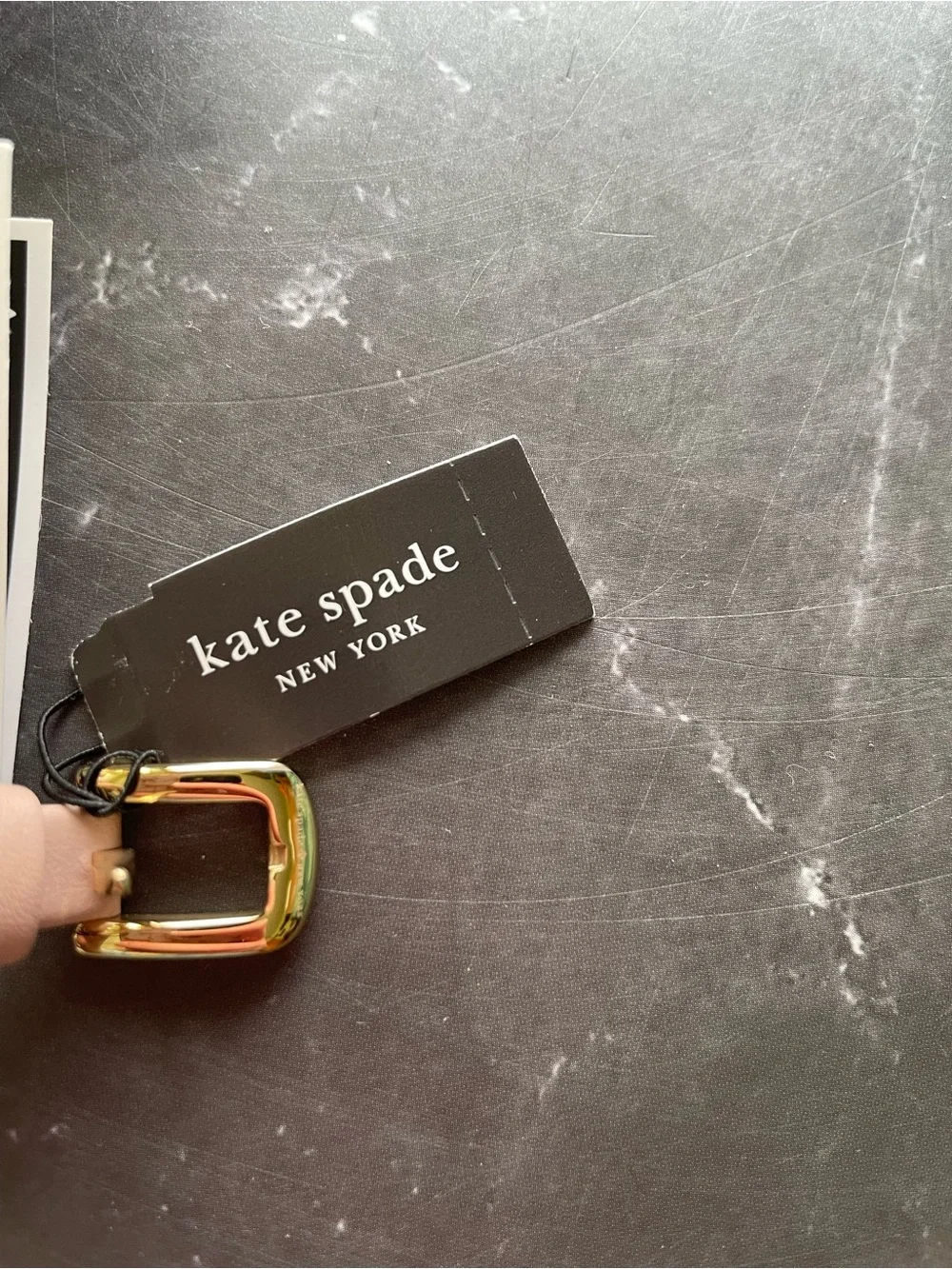 New Kate Spade New York Blush Pink Leather Watch